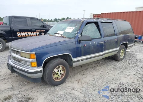 1995 Chevrolet Suburban C1500 from USA, damaged, VIN 3GNEC16K5SG112827